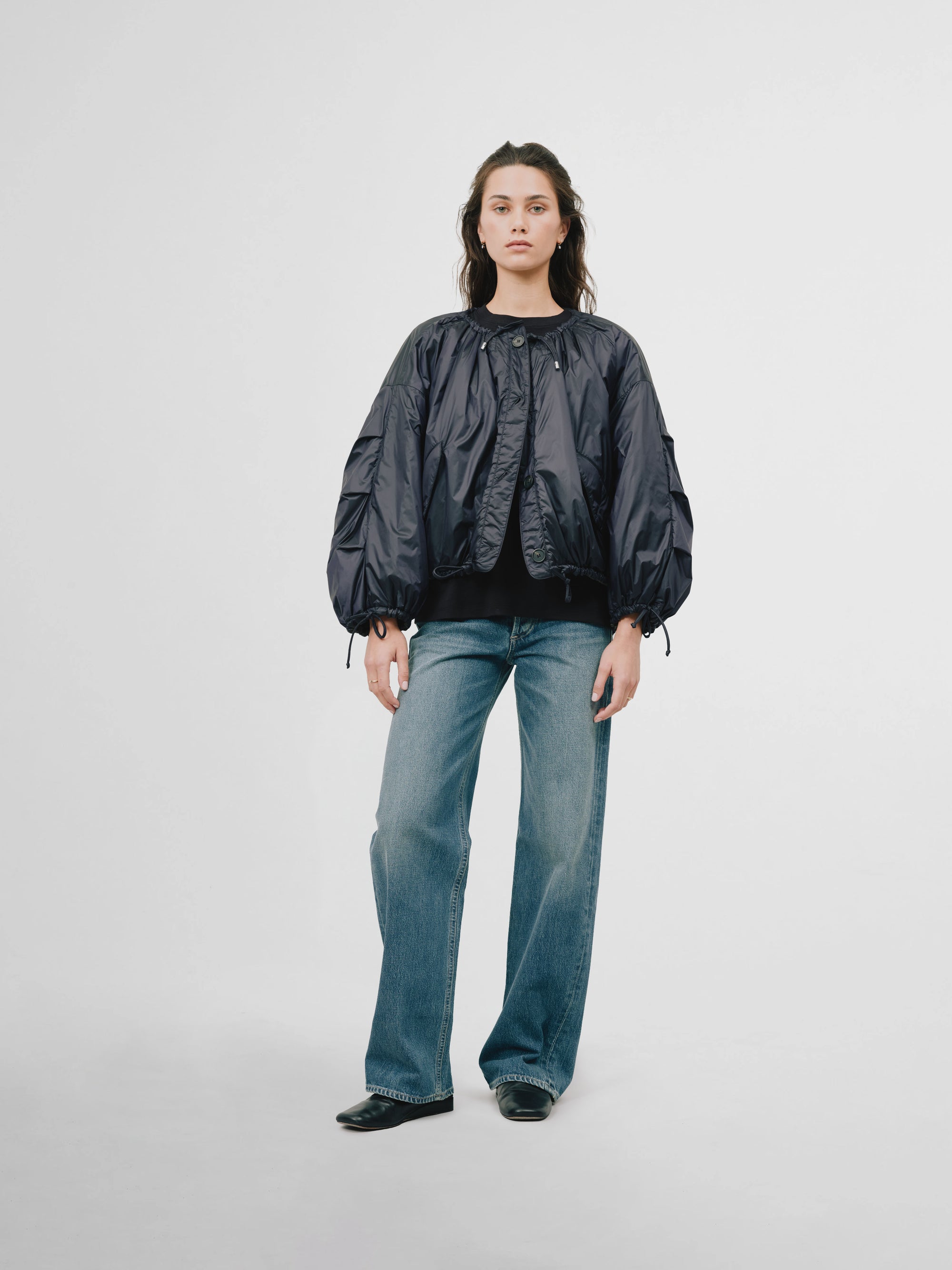 Parachute Bomber - Midnight / Olive