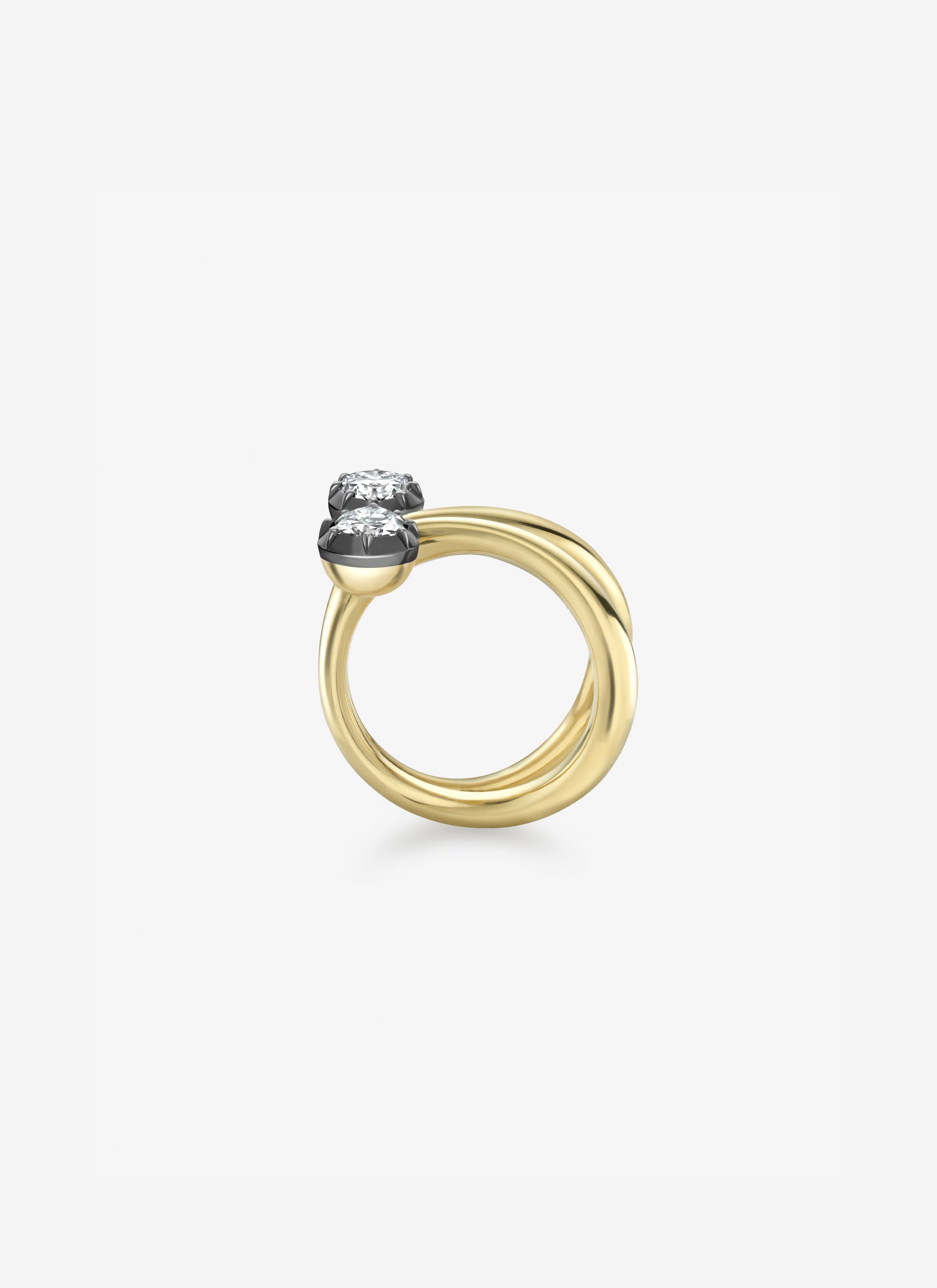 Ring - 1.53ct Pear-Shaped Diamond Bow