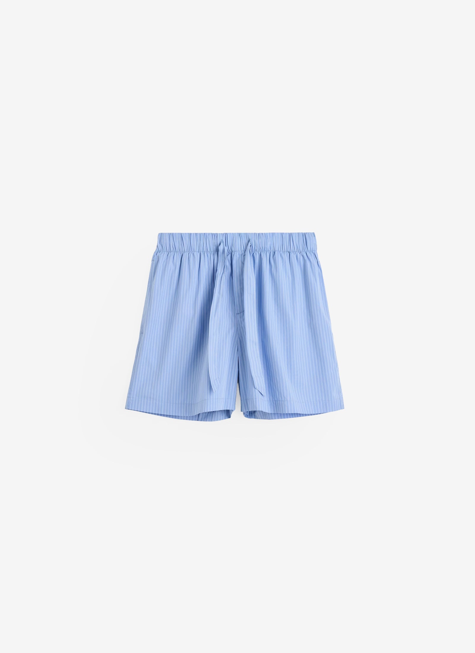 Poplin Sleep Shorts - Pin Stripes