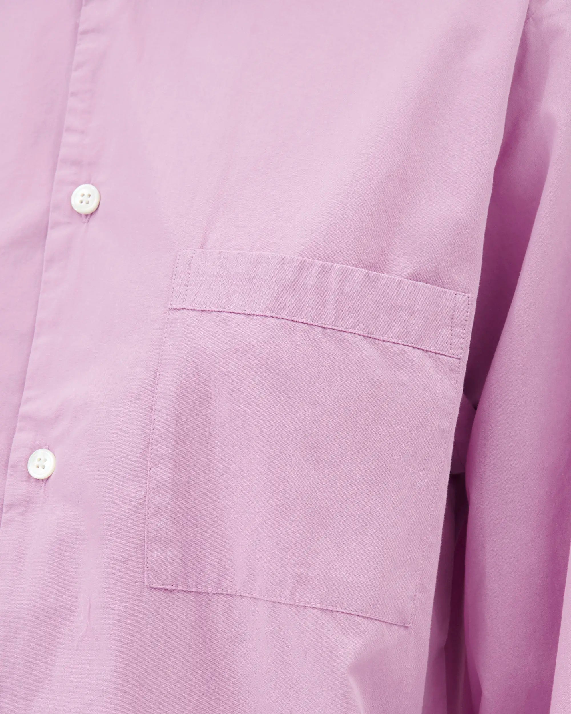 Poplin Sleep Shirt - Purple Pink