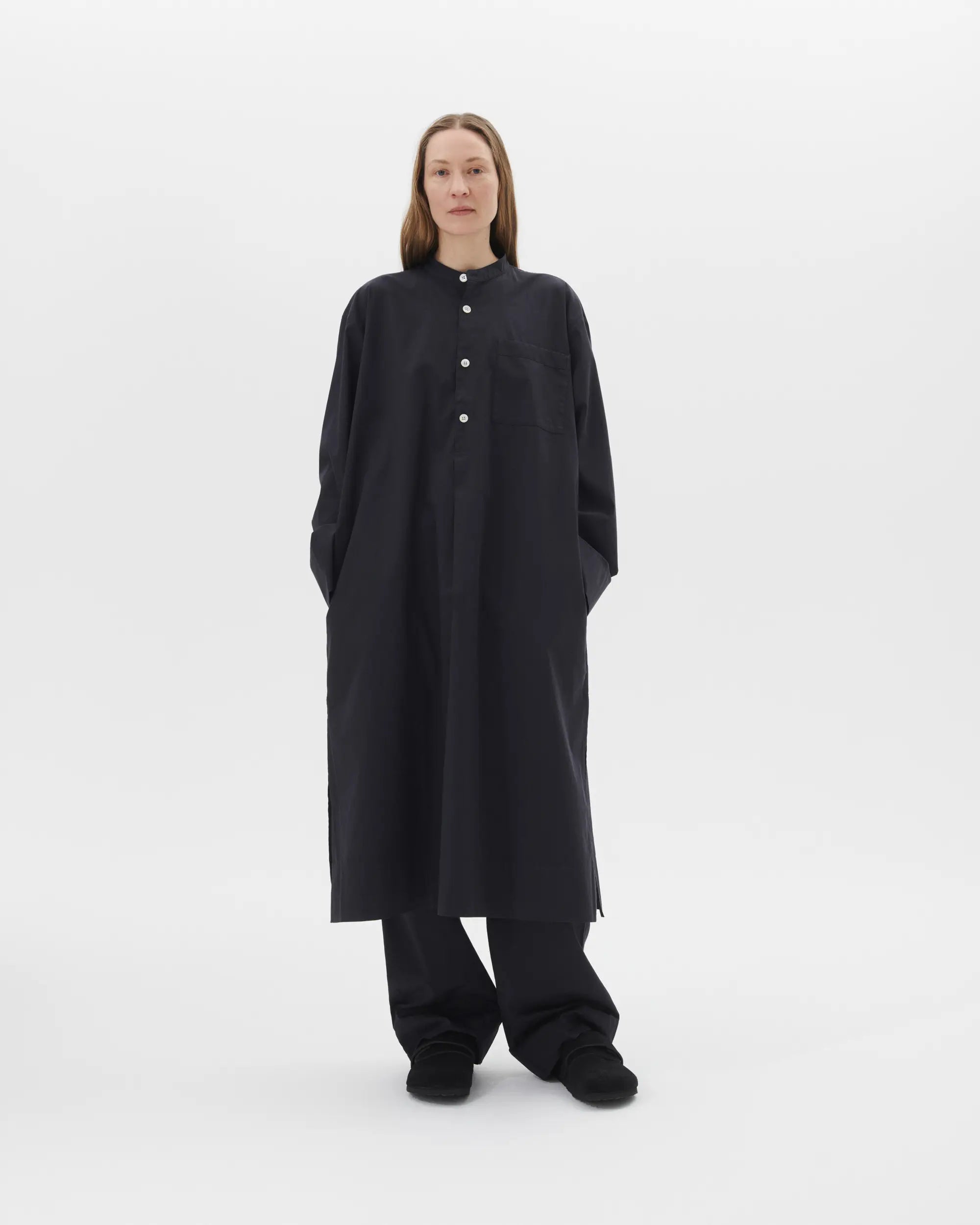 Tekla x Birkenstock Cotton Kaftan - Slate