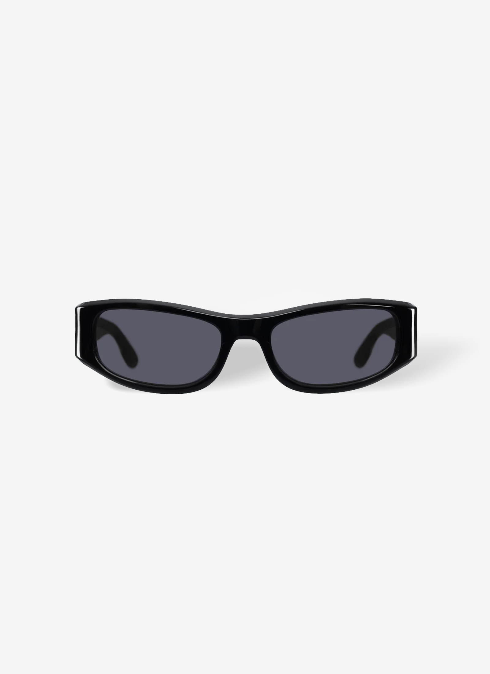 The Suede - Black with Black Lens