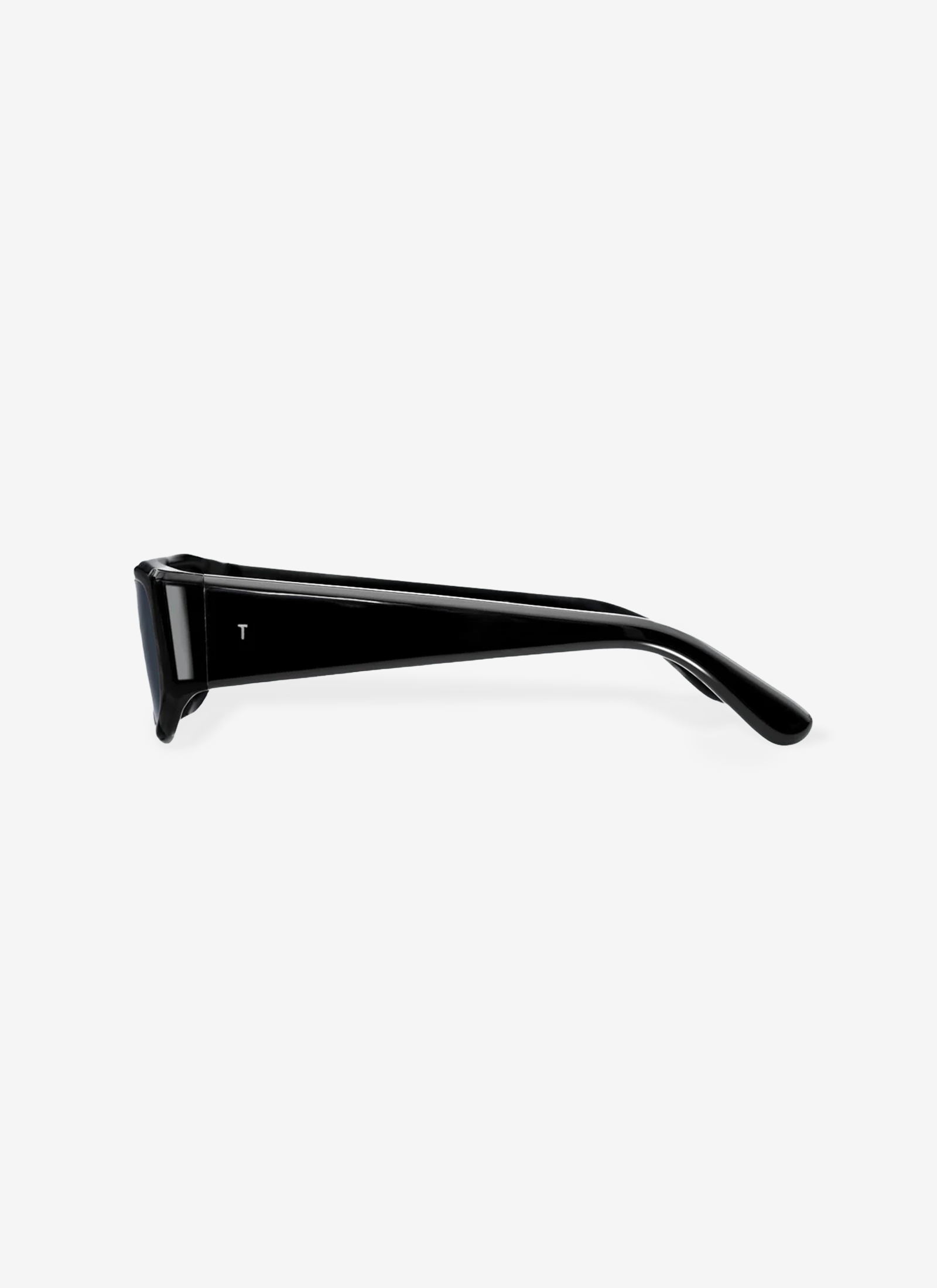 The Suede - Black with Black Lens