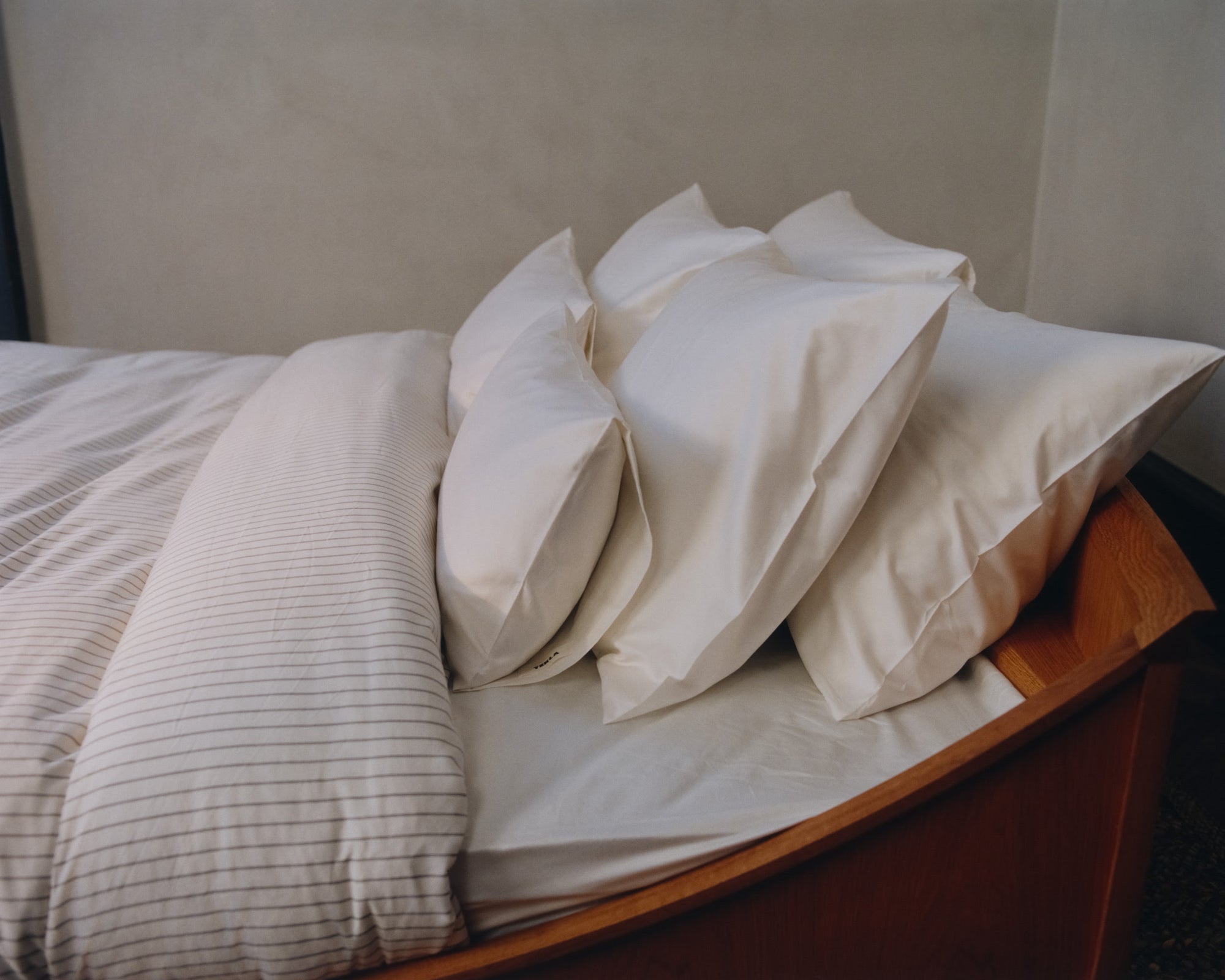 Sateen Pillowcases - Cloud White - Pair