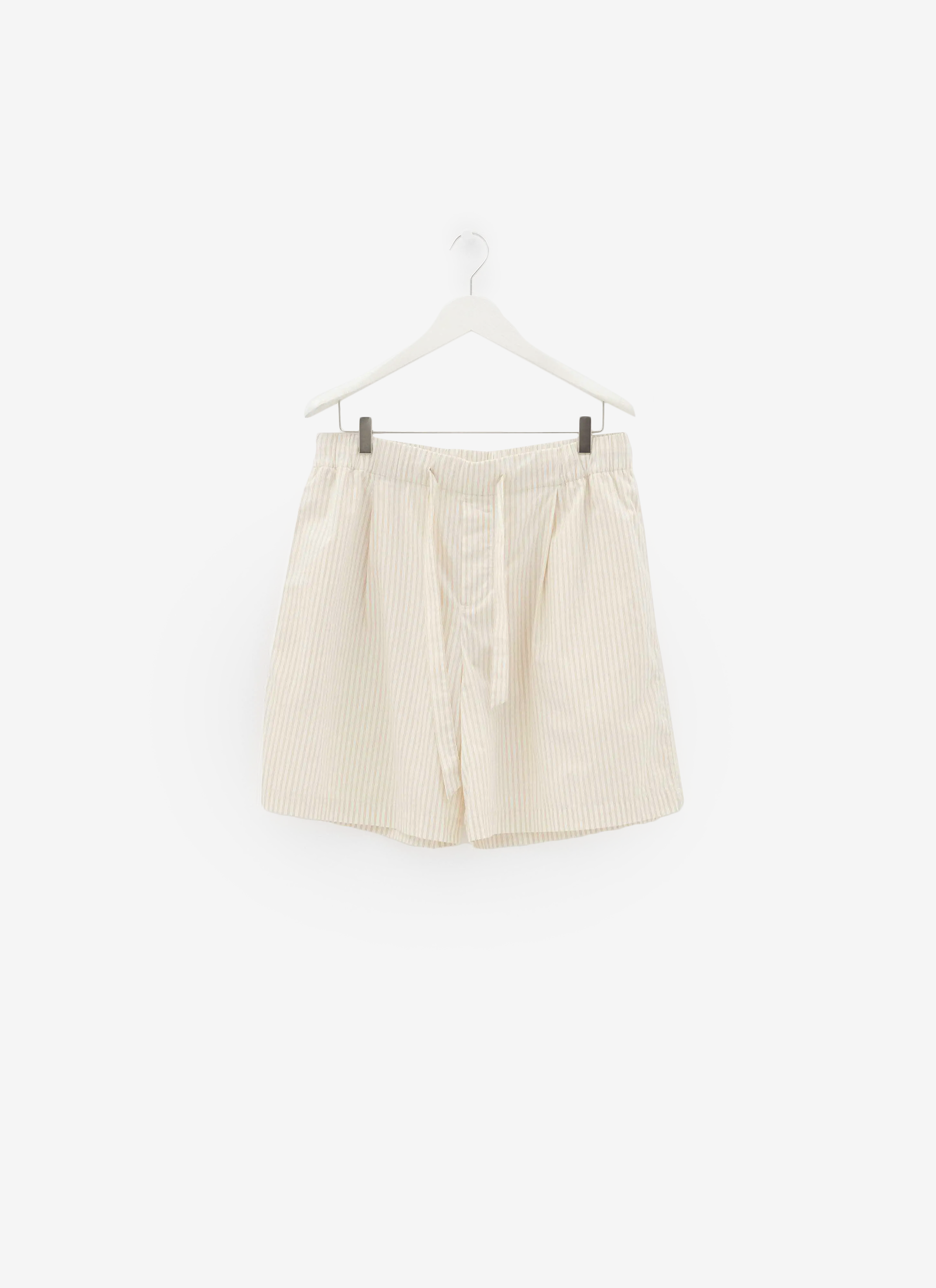 Tekla x Birkenstock Cotton Shorts - Wheat Stripes