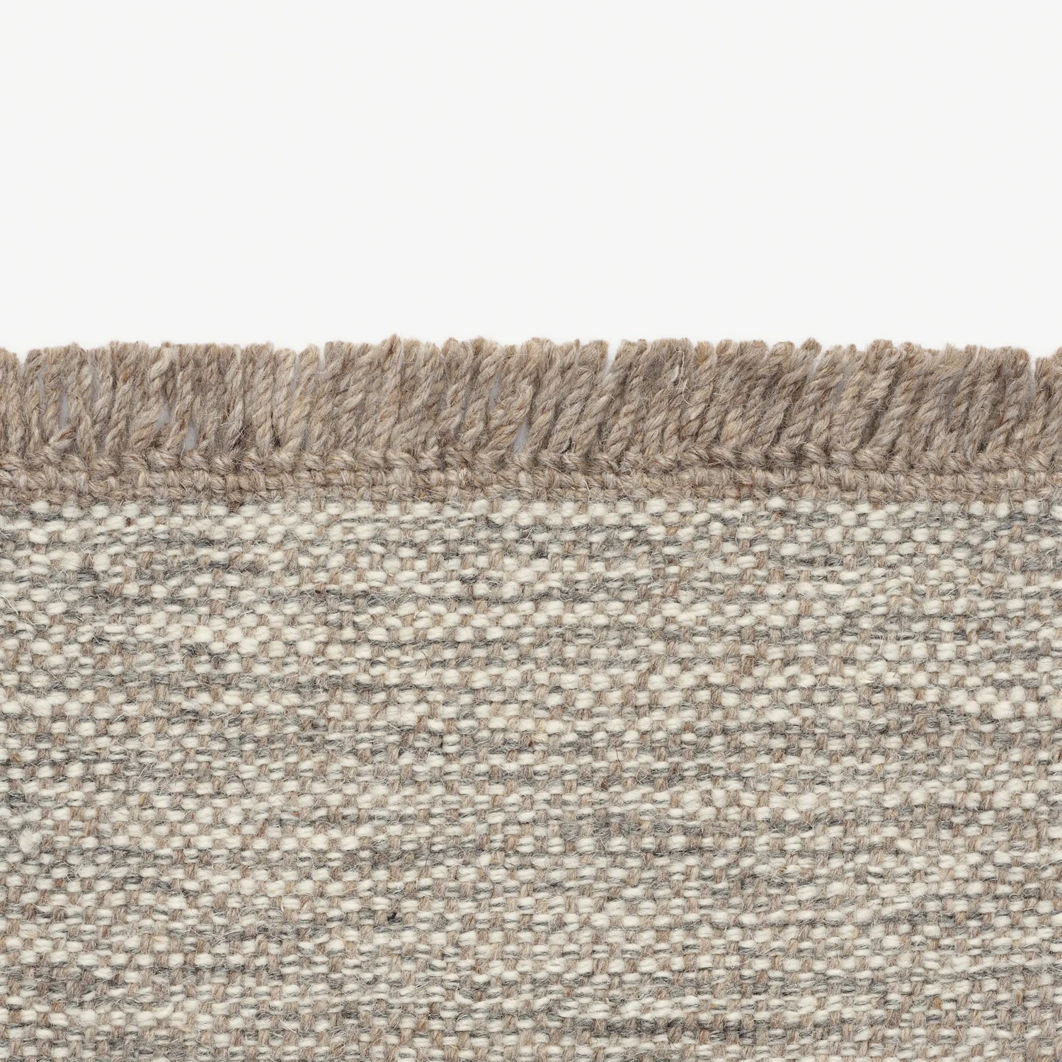 Yield Melange Naturally Coloured Fringes Rug