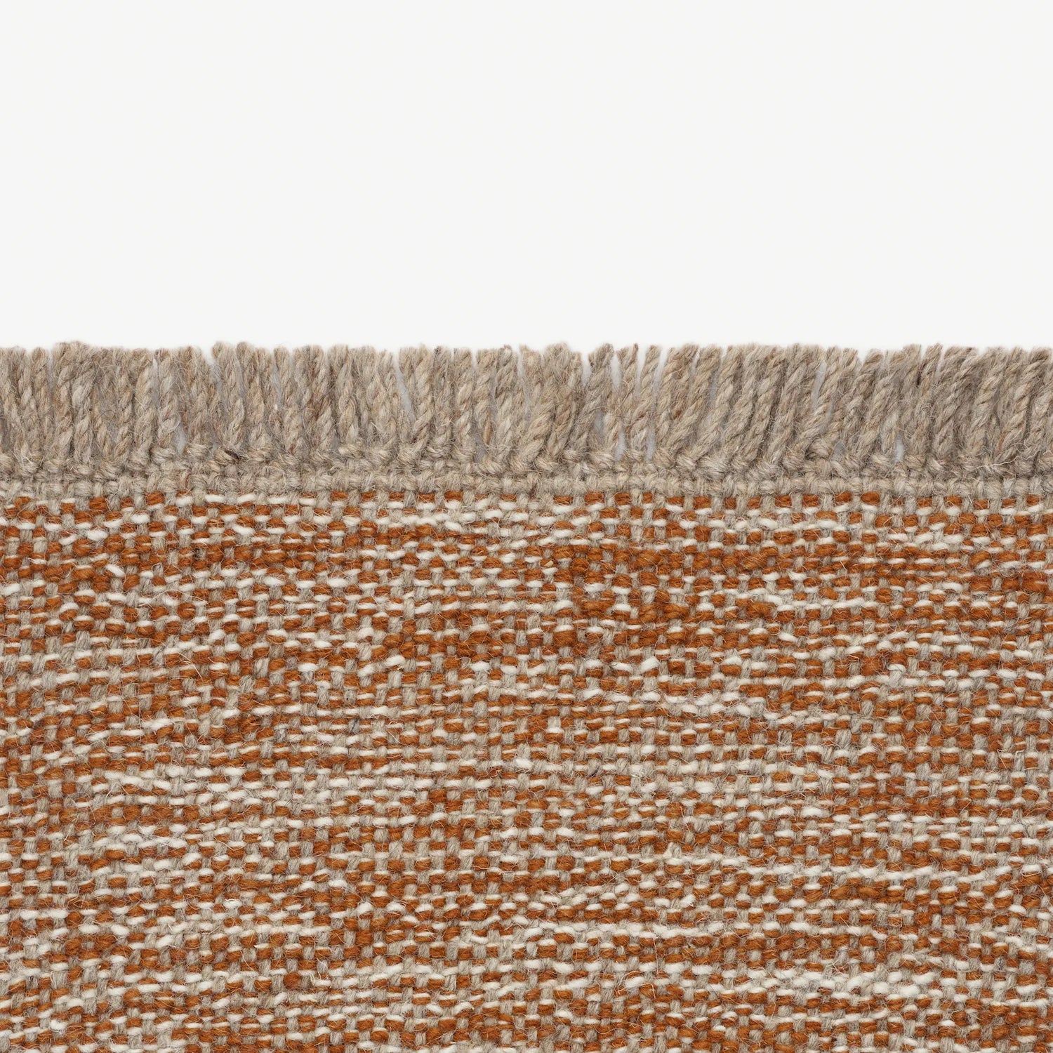 Yield Melange Naturally Coloured Fringes Rug