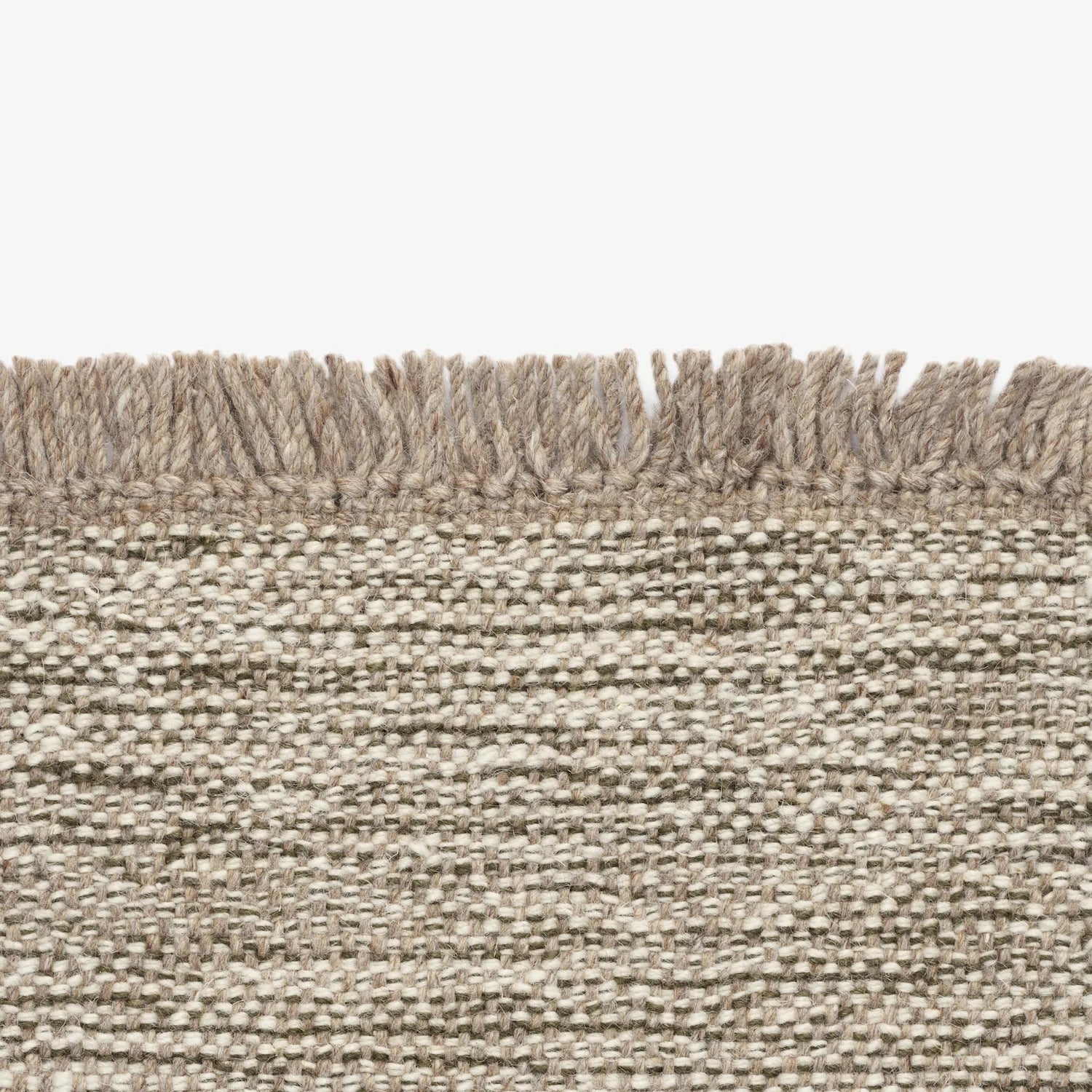 Yield Melange Naturally Coloured Fringes Rug