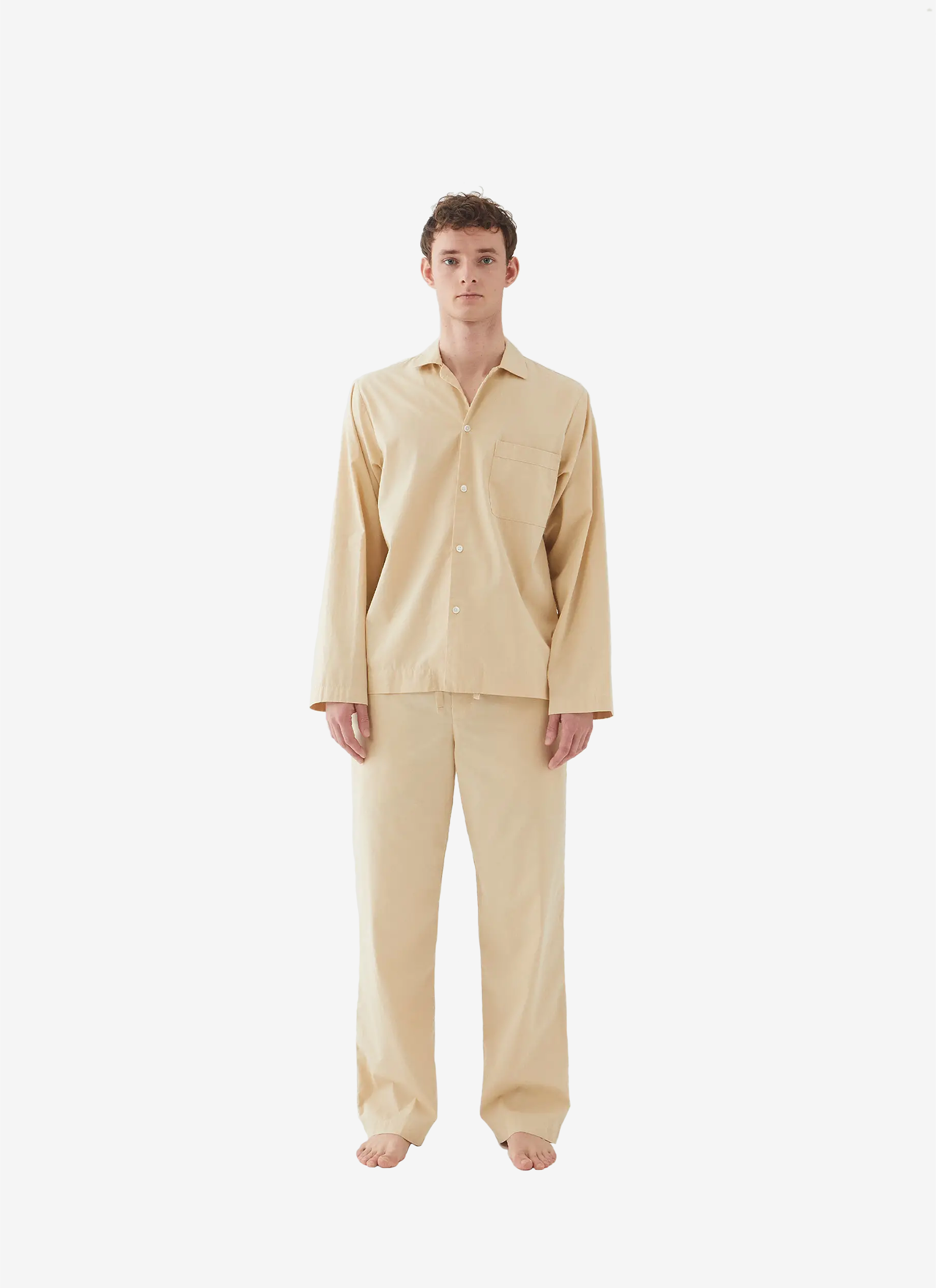 Poplin Sleep Pants - Khaki