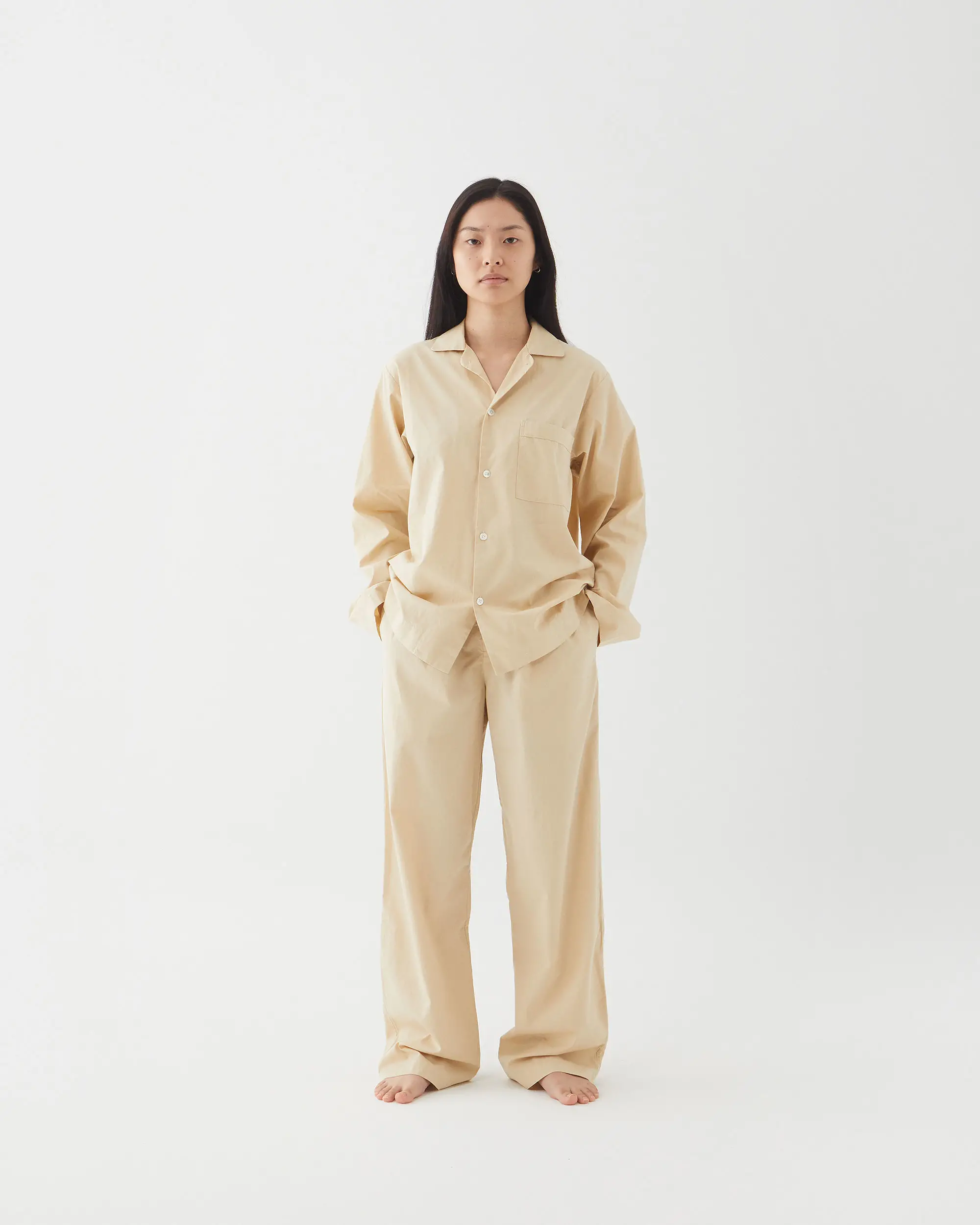 Poplin Sleep Pants - Khaki