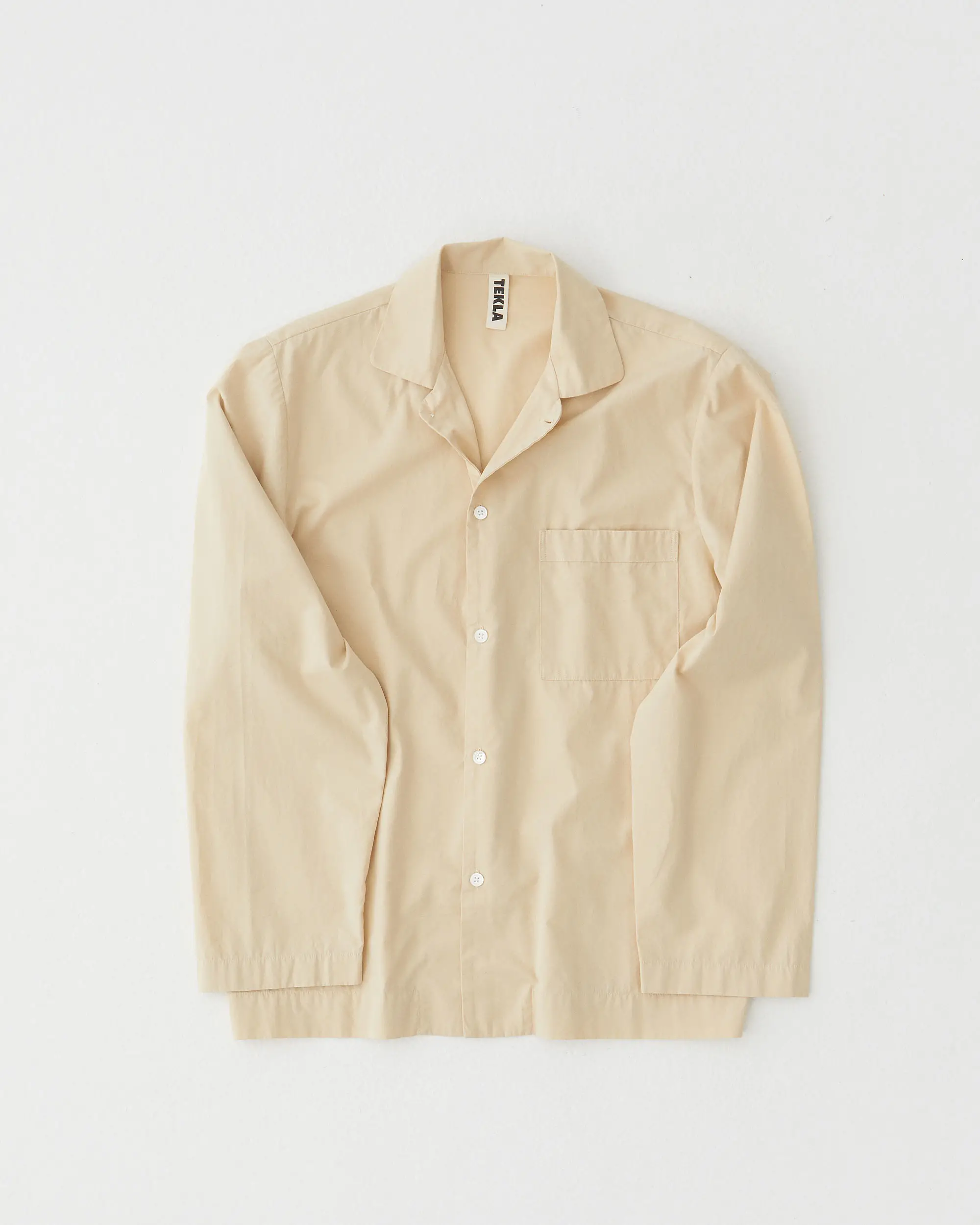 Poplin Sleep Shirt - Khaki
