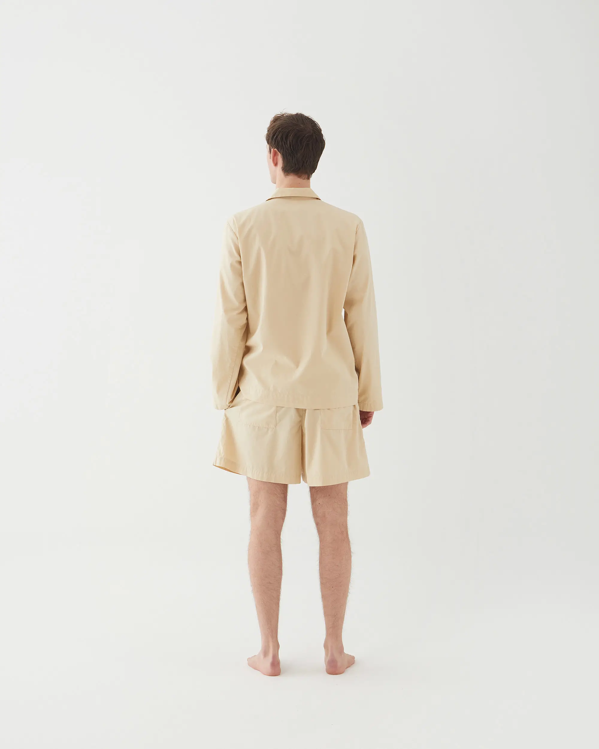 Poplin Sleep Shirt - Khaki