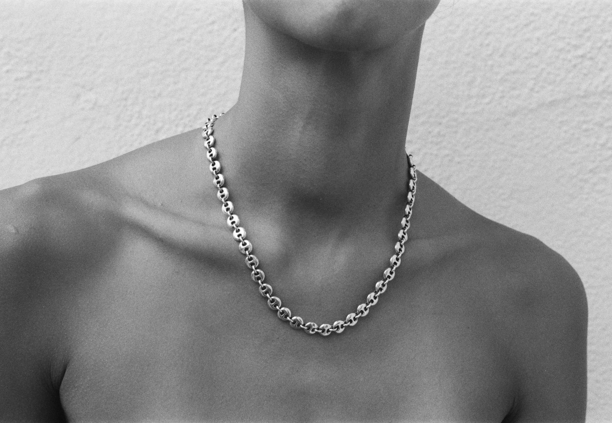 Small Circle Link Necklace