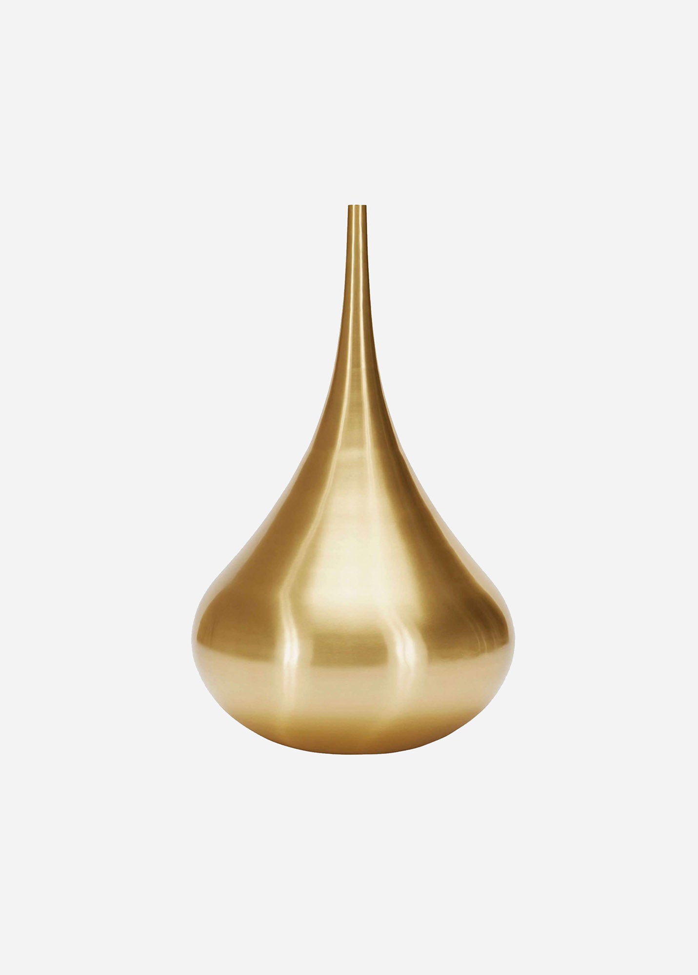 Drop Beat Vessel - Polished Brass