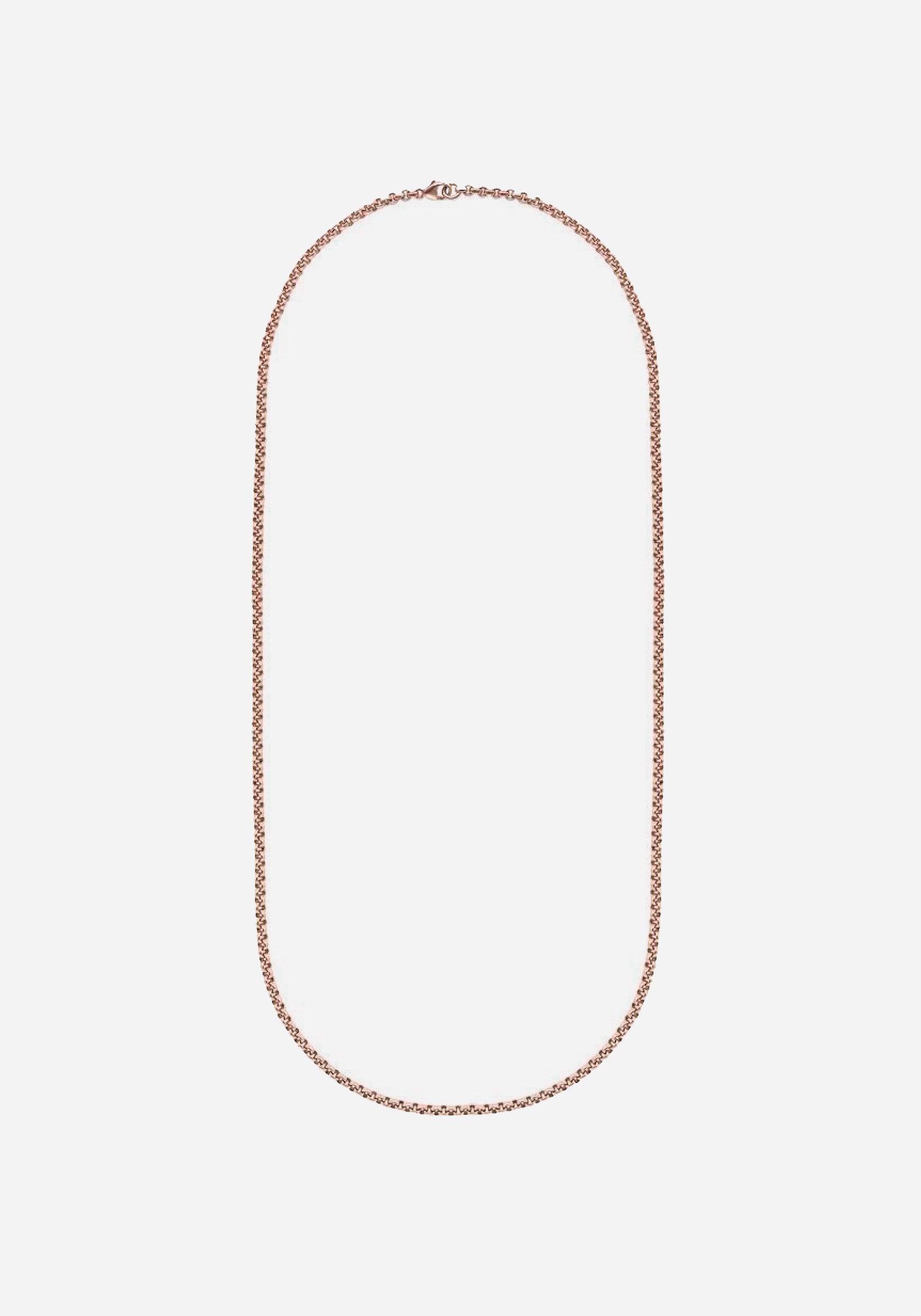 Signature Rose Gold Belcher Chain