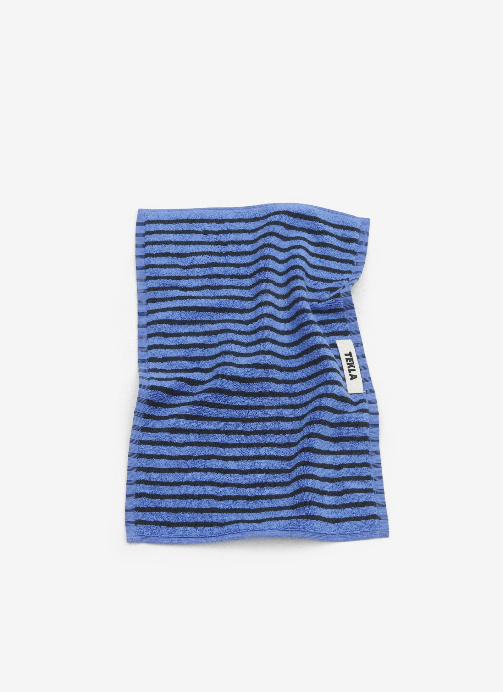 Organic Cotton Towels - Blue and Black
