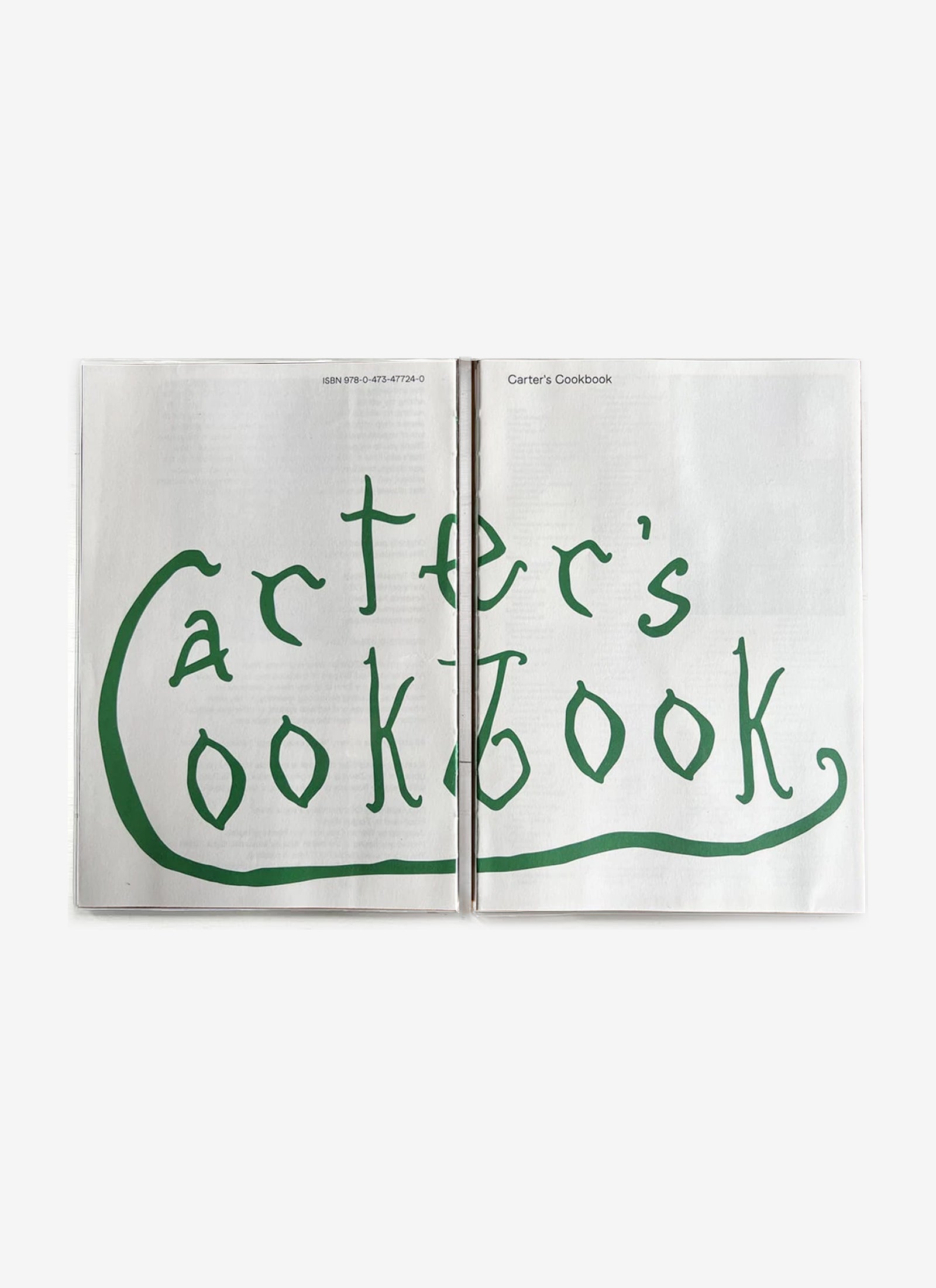 Carter's Cookbook 1 - Third Edition