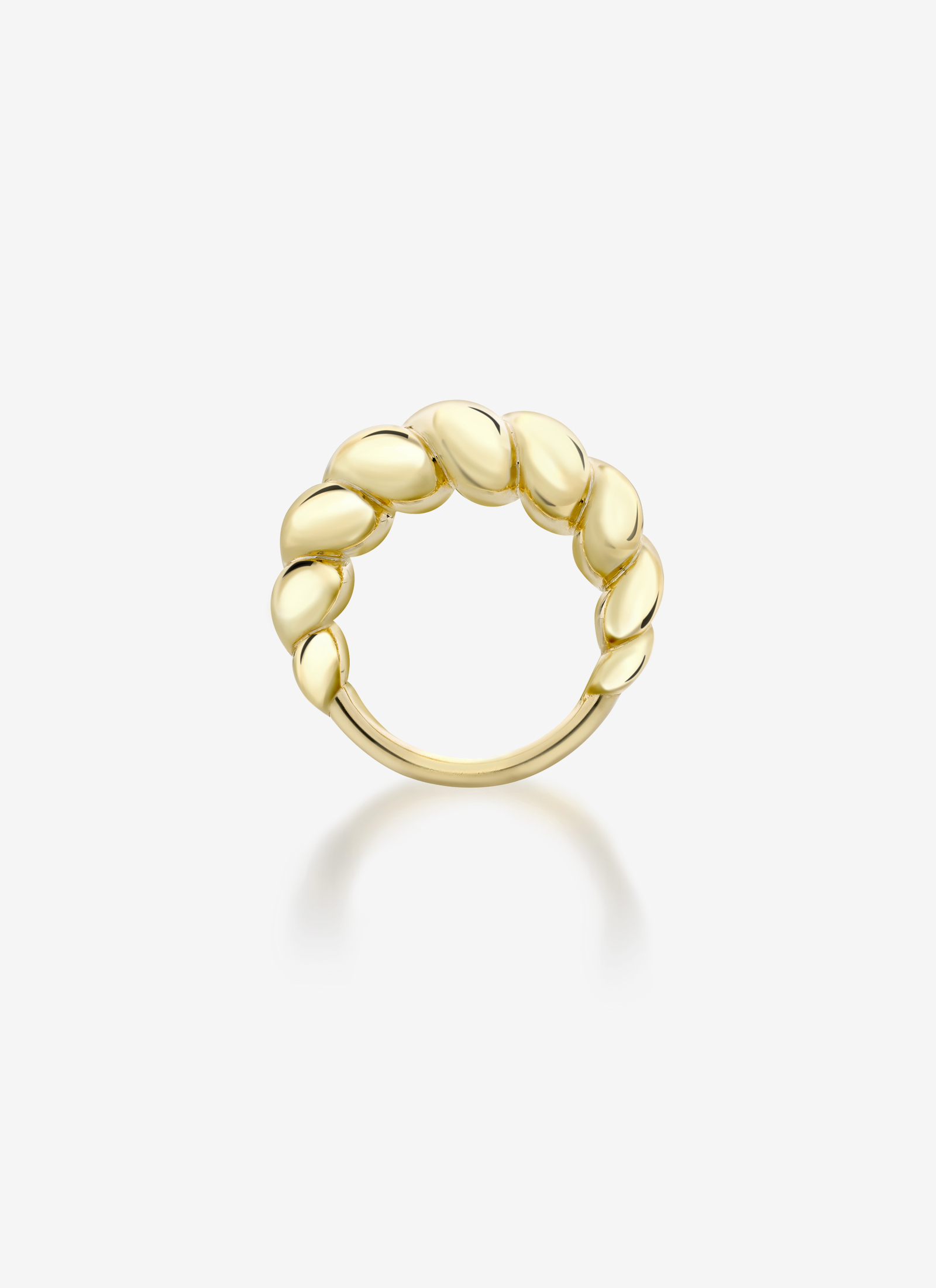 Beaches Shell Ring - 18K Gold Ring