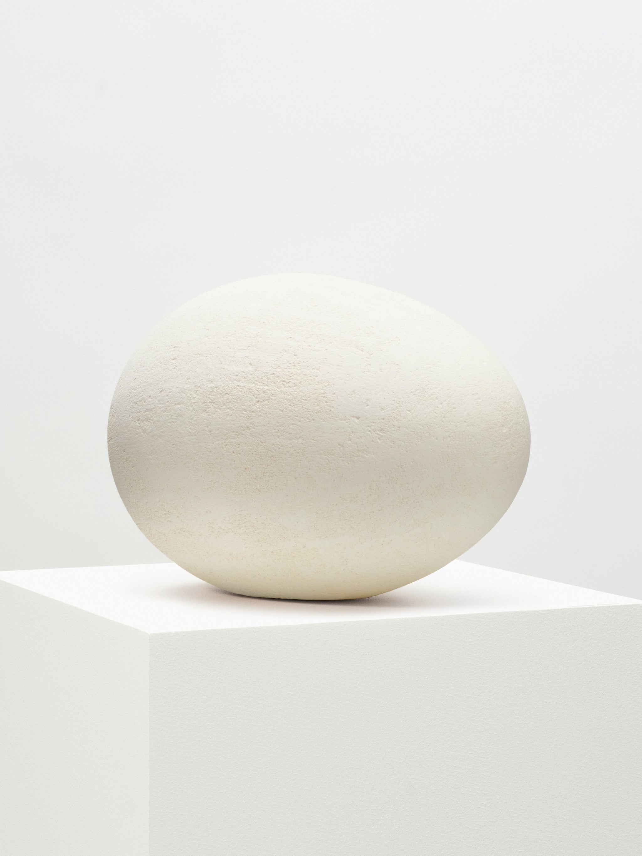 Egg Sculpture - Limestone