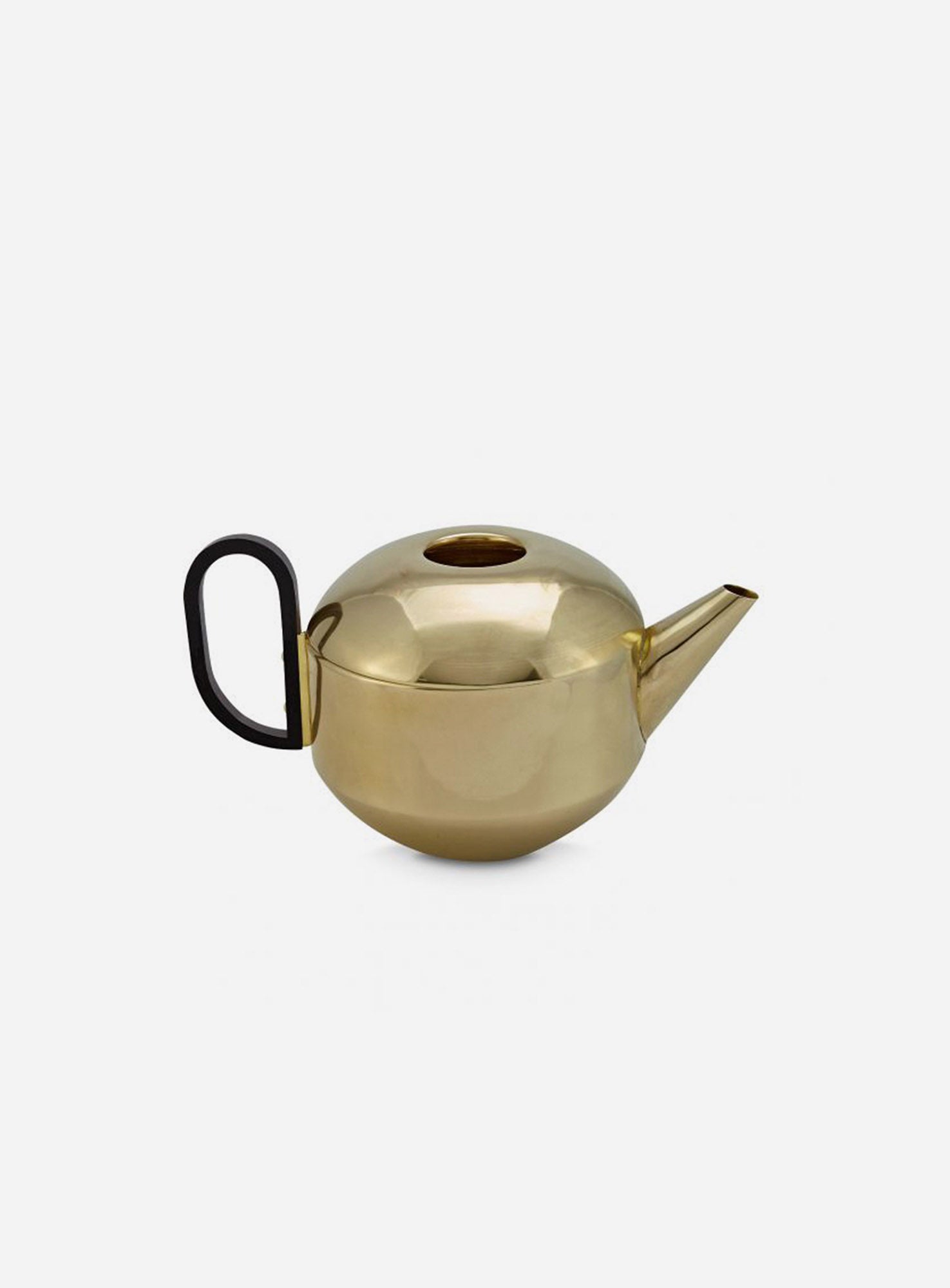 Form Teapot - Brass