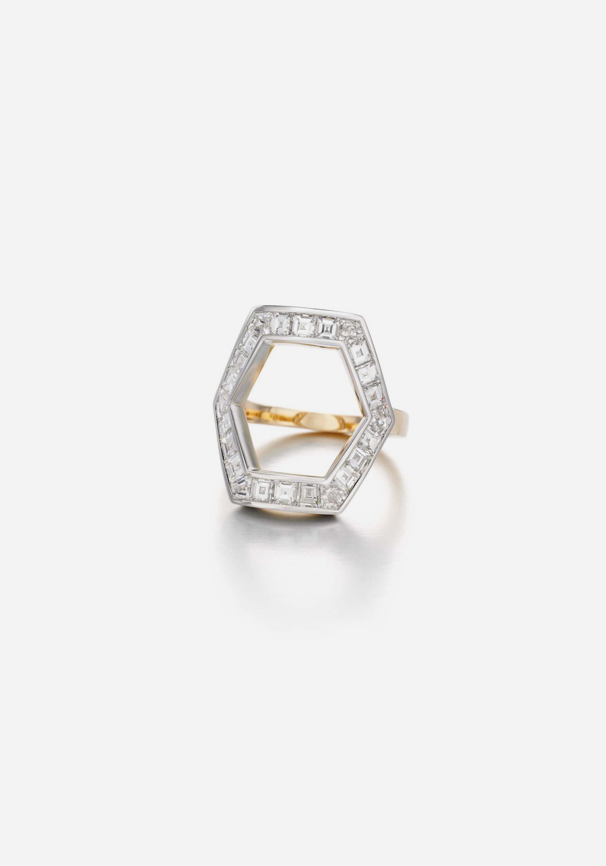 Hex Ring - Diamond