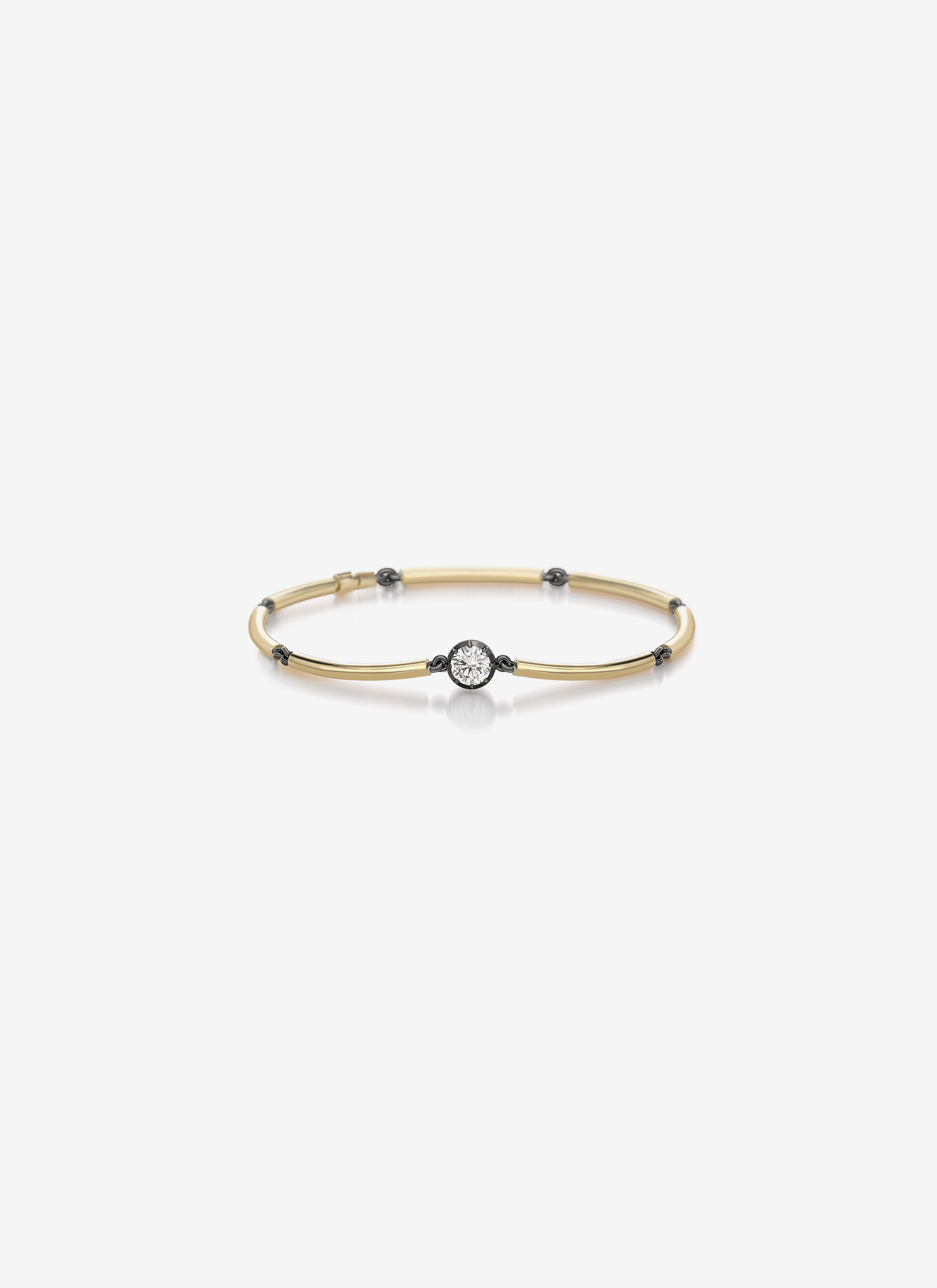 Chi Chi Yellow Gold and Diamond Bracelet