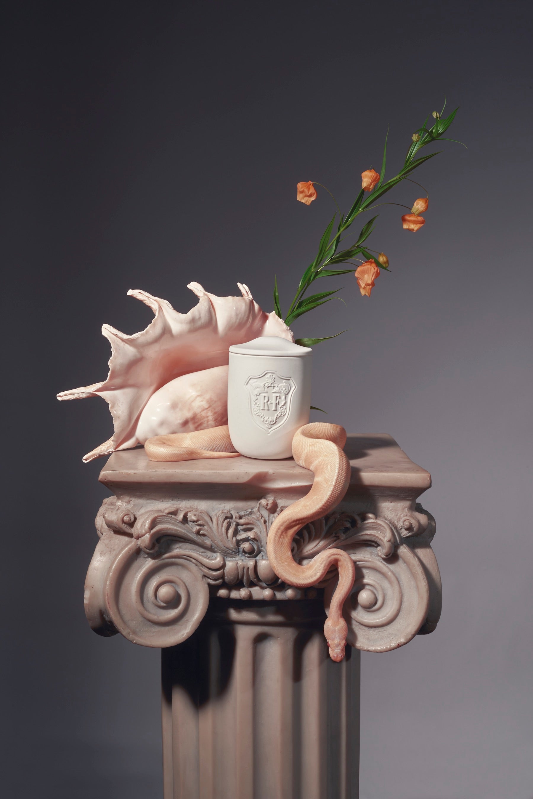 Naiad - Artefacts Hand Painted Perfumed Candle