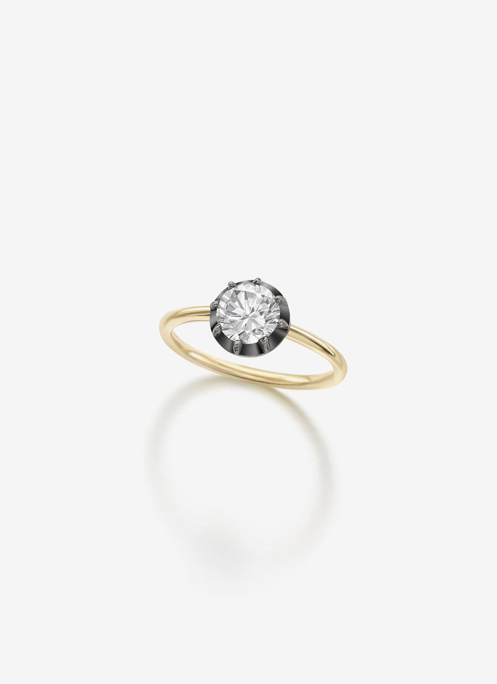 BB Ring - Diamond Round 0.90ct BWG