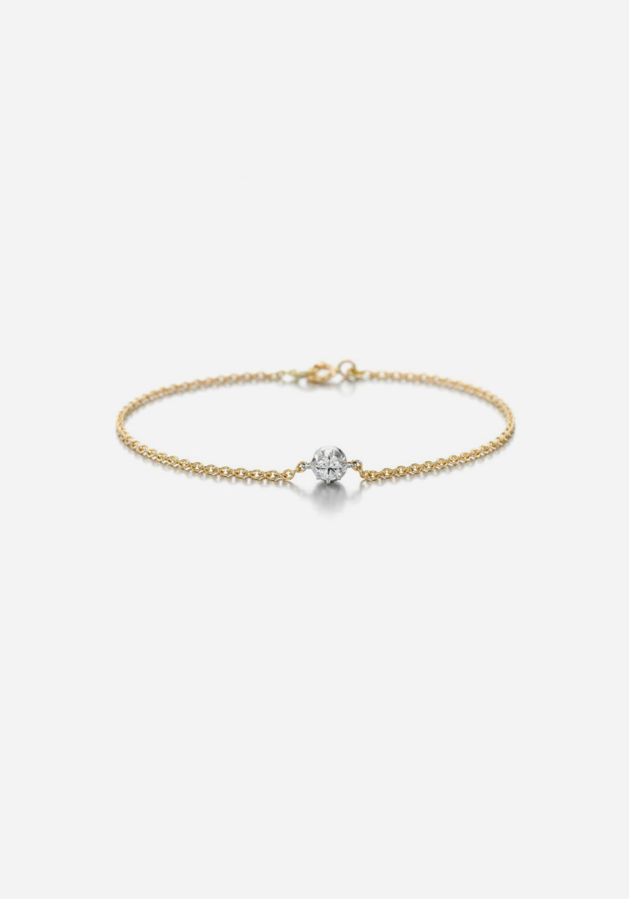 Bracelet Fine - Cut-Down Diamond 0.25ct