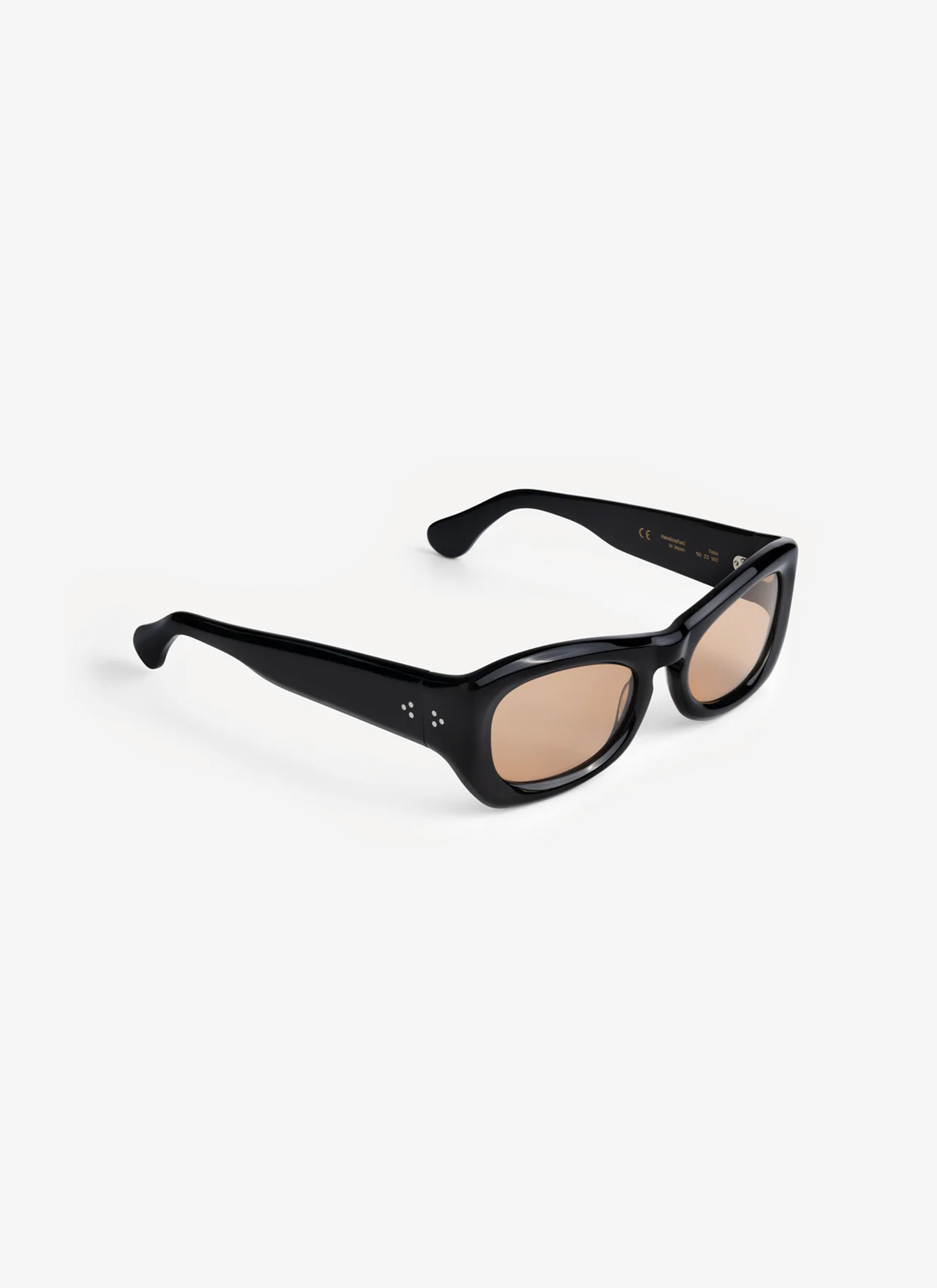 Temo - Black With Amber Lens