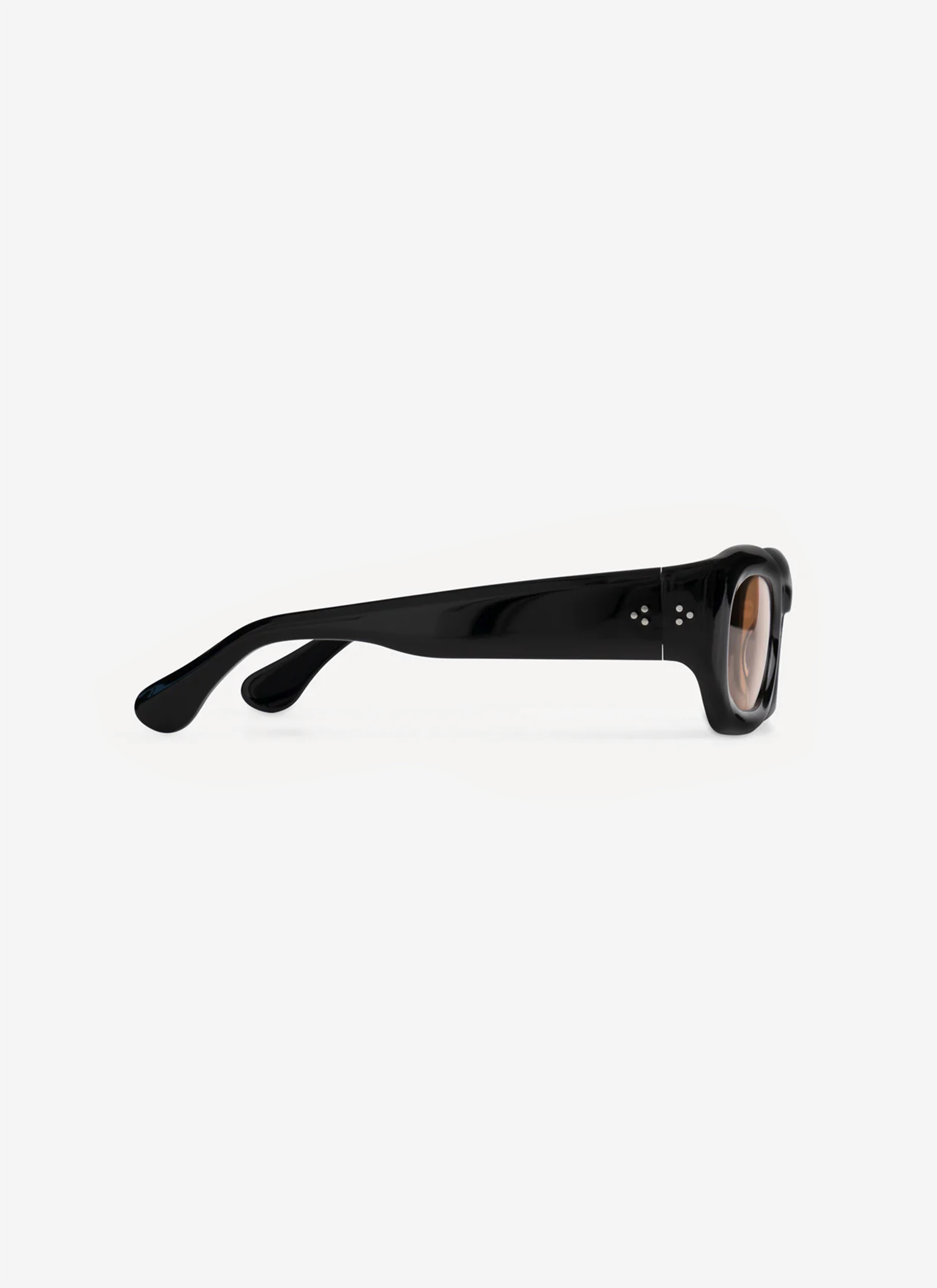 Temo - Black With Amber Lens