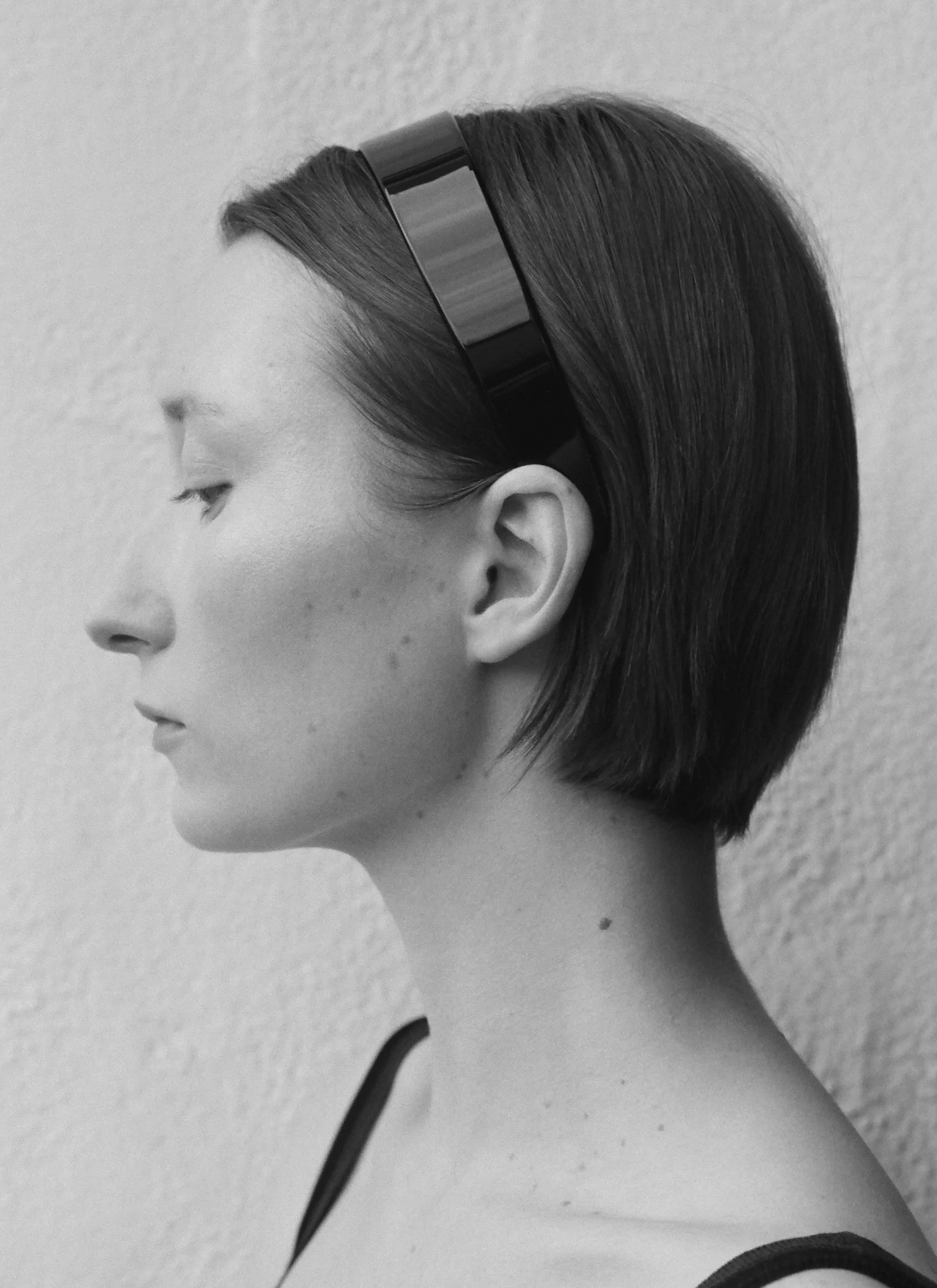 Thin Bessette Headband - Noir