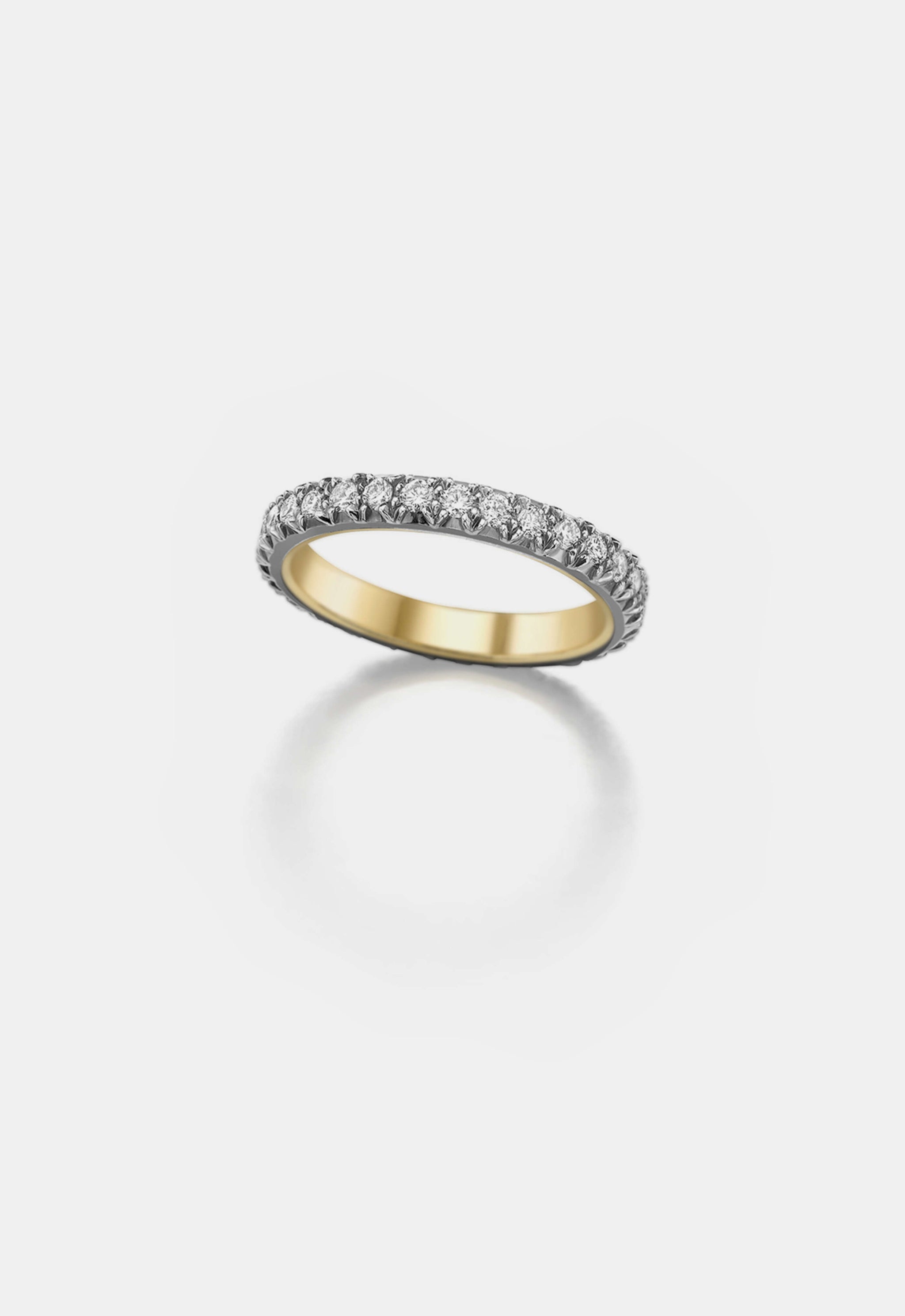 Eternity Band - Small Diamond Cut-Down BWG