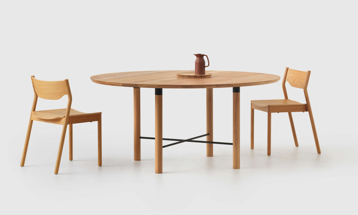 Underline Dining Table - Round | Simon James