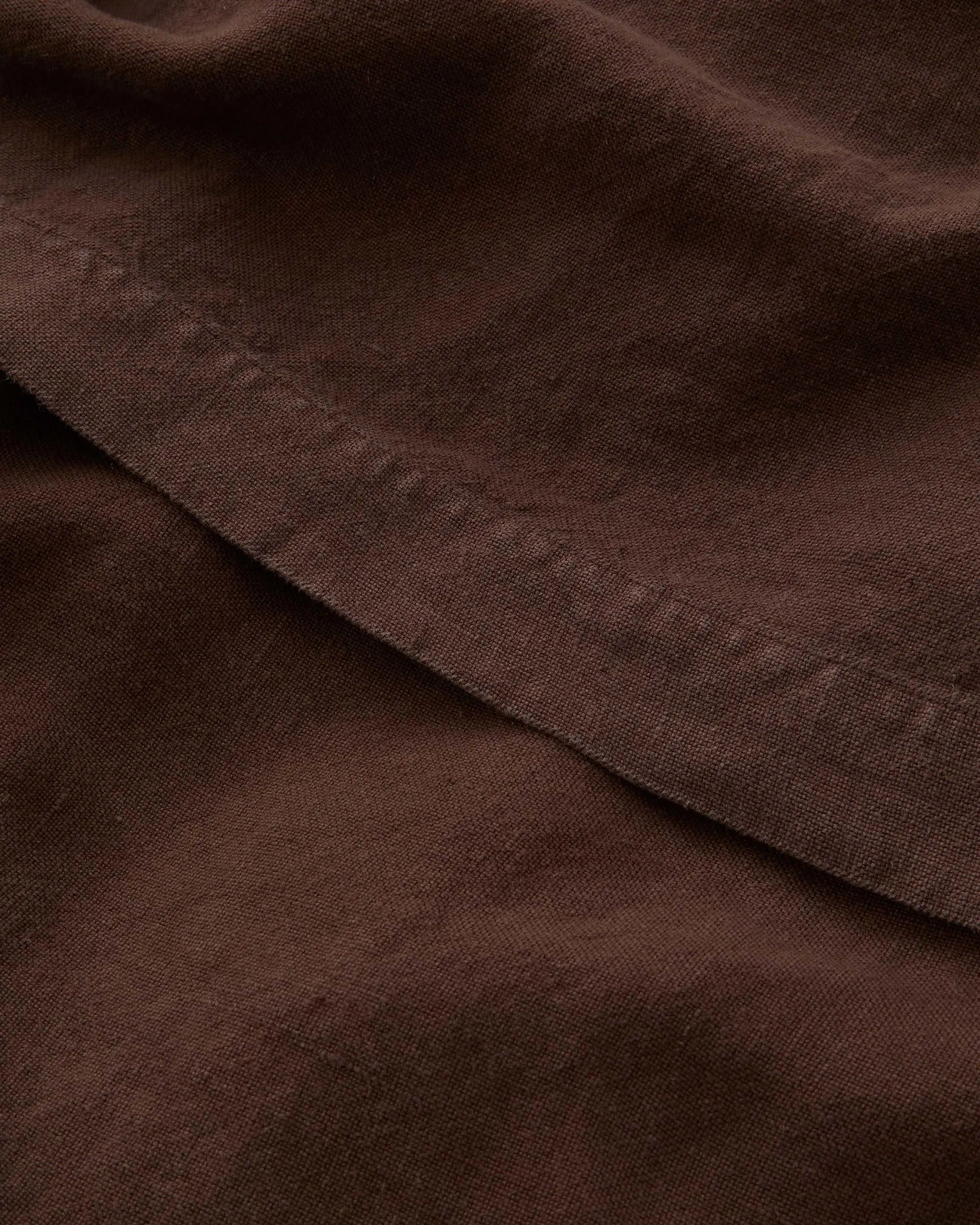 Linen Bedspread - Brown